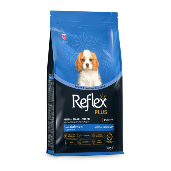 Plus Somonlu Mini ve Küçük Irk Yavru Köpek Maması 3 kg