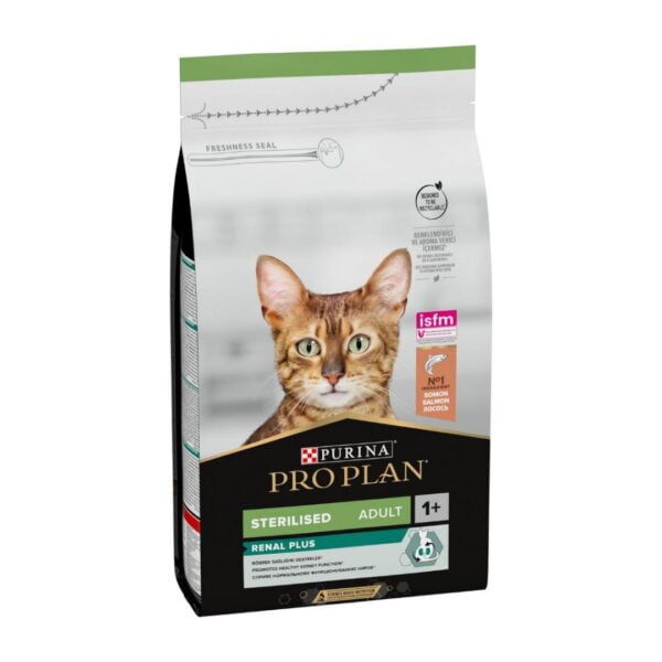 Pro Plan Renal Plus Sterilised Somonlu Kısırlaştırılmış Yetişkin Kedi Maması 3 kg