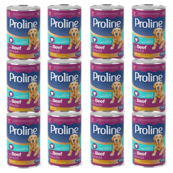 Proline Dana Etli Pate İçinde Et Parçacıklı Köpek Konserve x 12 Adet