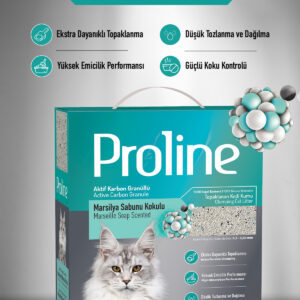 Proline Marsilya Sabunu Kokulu Kedi Kumu 6lt.