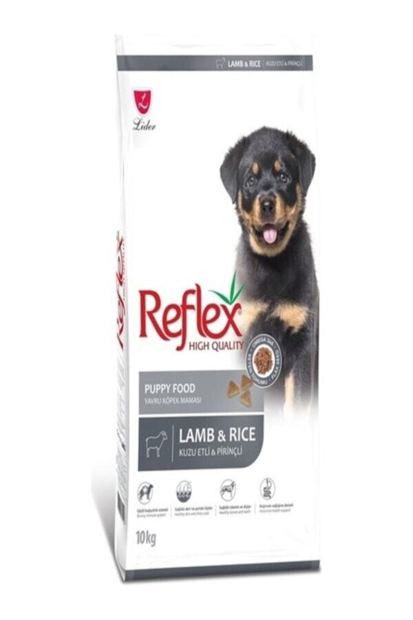 Reflex Puppy Kuzu Etli ve Pirinçli Yavru Köpek Maması 10 kg