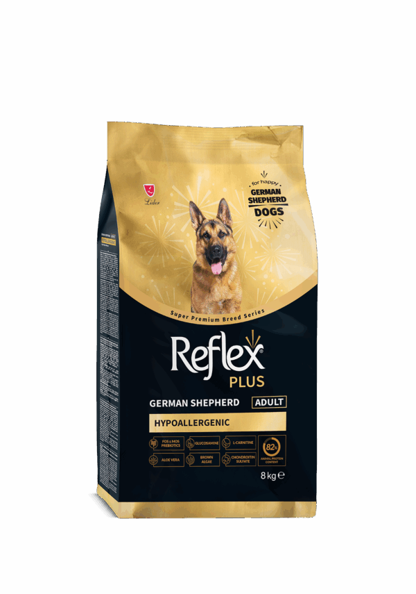 REFLEX PLUS GERMAN SHEPHERD YETİŞKİN KÖPEK MAMASI 8 KG