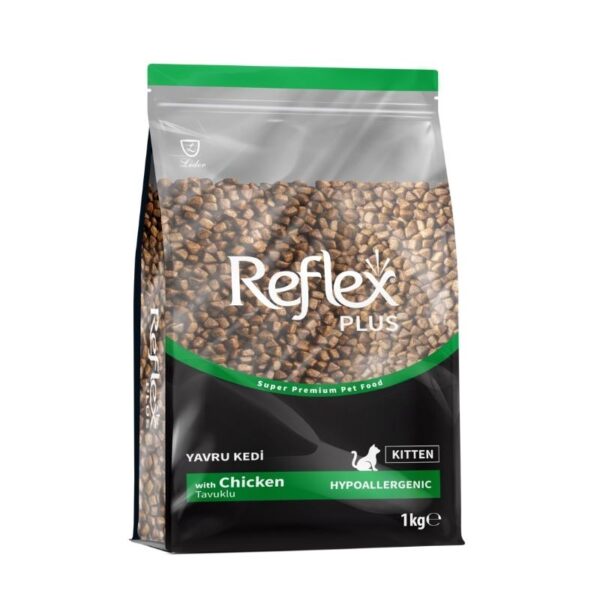 REFLEX PLUS TAVUKLU YAVRU KEDİ MAMASI 1KG