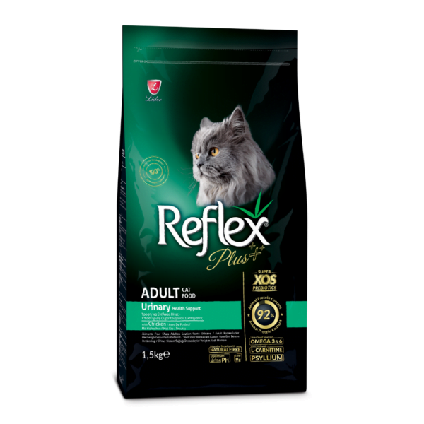 Reflex Plus Urinary Üriner Sistem Destekleyici Tavuklu Yetişkin Kedi Maması 1,5 Kg