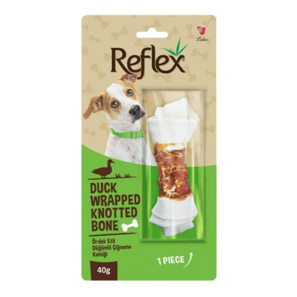 Reflex Ördek Etli Düğümlü Çiğneme Kemiği 40 gr