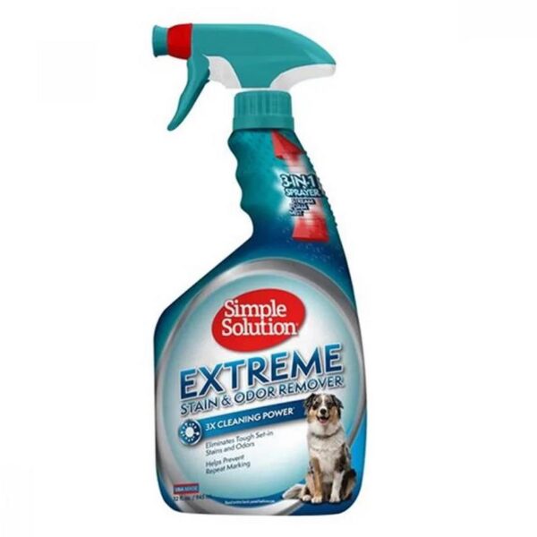 Simple Solution Extreme Köpekler İçin 3 Kat Etkili Leke ve Koku Giderici 945 ml