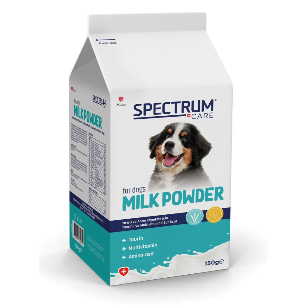 Spectrum for Dogs Milk Powder Yavru Köpek Süt Tozu 150 gr Maskotpet