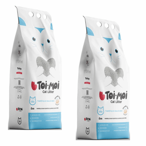 Toi Moi Marsilya Sabunu Kokulu Kedi Kumu 10 kg x 2 Adet